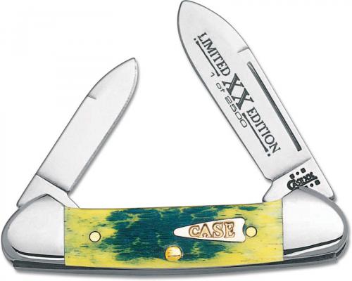 Case Baby Butterbean Knife 11072 - Limited Edition XI - Green Apple Bone - 62132SS - Discontinued - BNIB