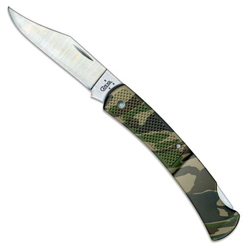 Case Knives: Case Caliber Lockback Knife, Camo, CA-118