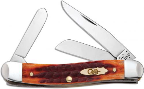 Case Medium Stockman Knife, Whiskey Bone, CA-11900