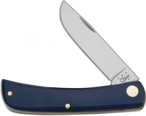 Case Sod Buster Jr Knife 13019 Navy Blue Synthetic 4137SS