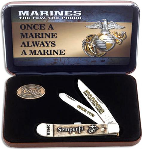 Case USMC Trapper Knife Set, CA-13183