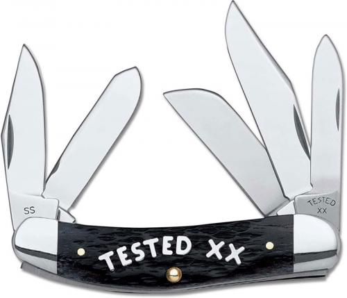 Case Sowbelly Knife 1327 - Tested XX - Midnight Bone - TB6539SS - Discontinued - BNIB