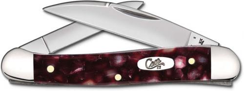 Case Mini Copperhead, Smooth Cranberry Kirinite, CA-13272