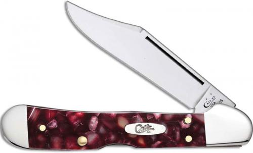 Case Mini CopperLock, Smooth Cranberry Kirinite, CA-13275