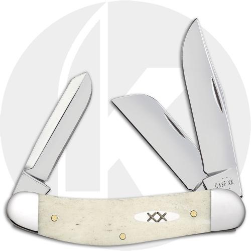 Case XX Sowbelly 13318 Knife - Smooth Natural Bone - TB6339SS