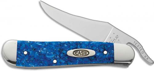 Case RussLock Knife, Blue Sparkle Kirinite, CA-13531