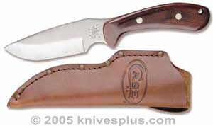 Case Knives: Case Ridgeback Drop Point Knife, Rosewood Handle, CA-1402
