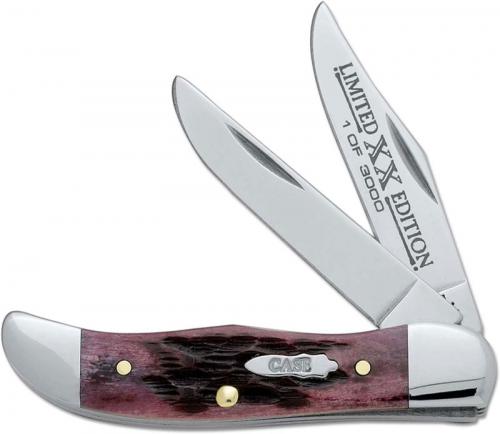 Case Pocket Hunter Knife 14074 - Limited Edition XIV - Cabernet Bone - TH62165SS - Discontinued - BNIB