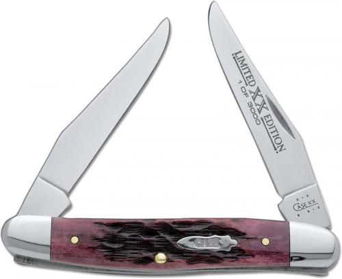 Case Muskrat Knife 14075 - Limited Edition XIV - Cabernet Bone - MUSKRATSS - Discontinued - BNIB