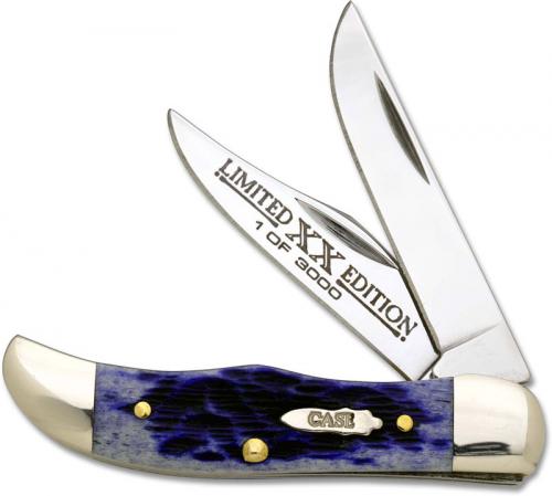 Case Pocket Hunter Knife 15074 - Limited Edition XV - Ultra Violet Bone - TH62165SS - Discontinued - BNIB