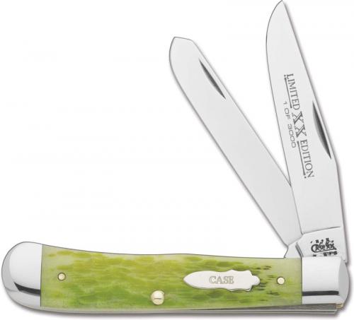 Case Trapper Knife 16070 - Limited Edition XVI - Key Lime Bone - 6254SS - Discontinued - BNIB