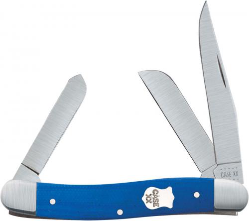 Case Medium Stockman Knife 16744 Blue G10 10318SS