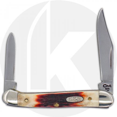 Case Mini Copperhead Knife 01715 - Red Stag - R52109XSS - Discontinued - BNIB