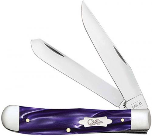 Case Trapper Knife 17331 Wicked Purple Kirinite 10254SS