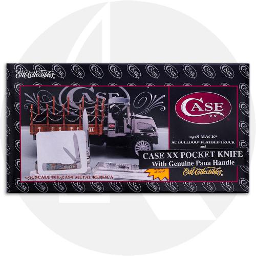 Case 01891 2003 ERTL Truck - 9th Edition - 1918 Mack AC Bulldog Flatbed Truck - Paua Gunstock - Discontinued - BNIB