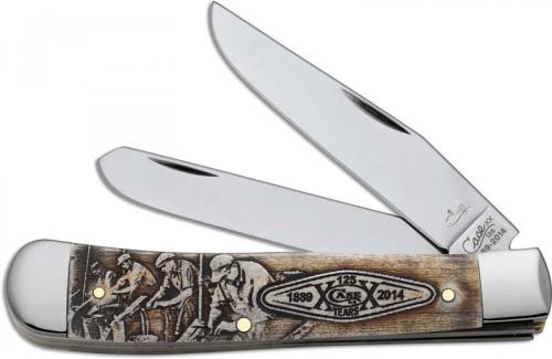 Case Trapper Knife 22014 - Limited 125 Year Anniversary - 6254SS - Serial Number - Discontinued - BNIB