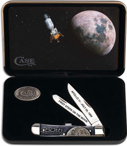 Case Trapper Gift Set Man on the Moon 50th Anniversary Commemorative 22020