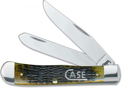 Case Trapper Knife 22121 - Long Tail C - Dark Antique Bone - 6254SS - Discontinued - BNIB