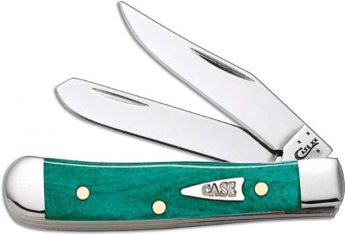 Case Tiny Trapper Knife, Smooth Jade Bone, CA-22771