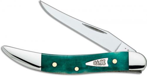 Case Small Texas Toothpick Knife, Smooth Jade Bone, CA-22773