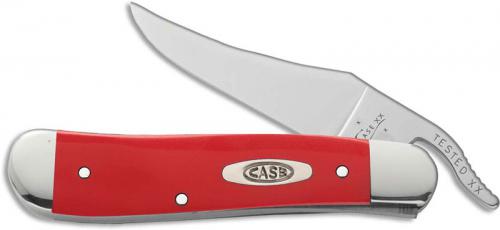 Case RussLock Knife 22805 Limited Smooth Red Synthetic 41953LSS