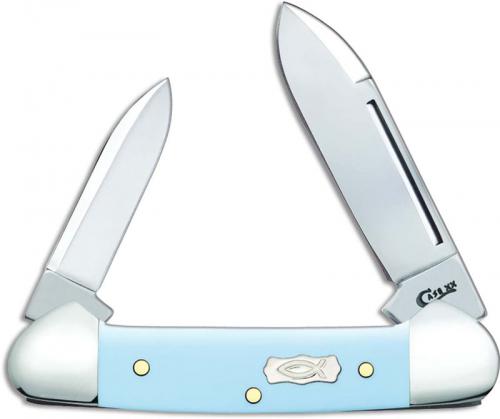 Case Baby Butterbean Knife 23383 Ice Blue Ichthus 42132SS