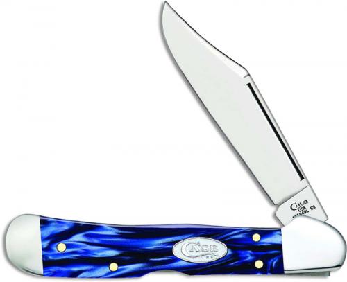 Case CopperLock Knife 23438 Blue Pearl Kirinite 101549LSS