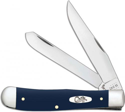 Case Trapper Knife 23610 Navy Blue Synthetic 4254SS