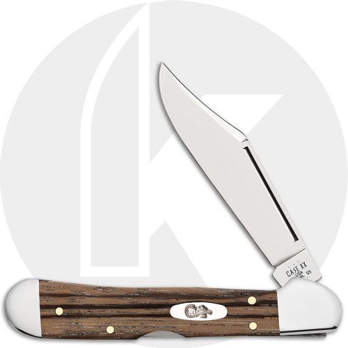 Case XX Mini CopperLock 25143 Knife - Zebra Wood - 71749LSS