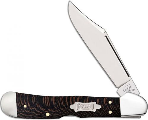 Case CopperLock Knife 25576 Black Sycamore Wood 71549LSS