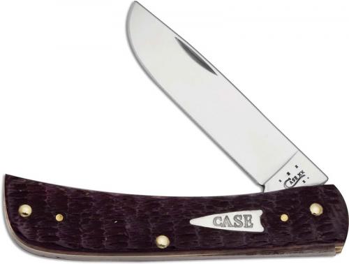 Case Sod Buster Jr Knife 25607 - Purple Bone - 6137SS - Discontinued - BNIB