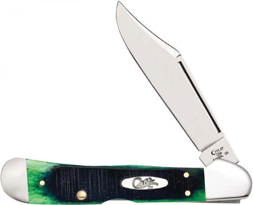 Case CopperLock Knife 27665 Hunter Green Bone 61549LSS