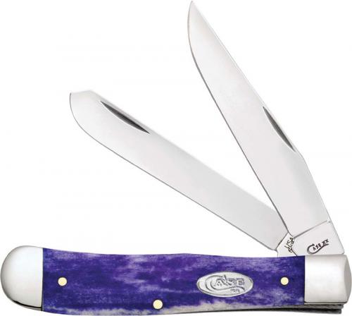 Case Trapper Knife 27760 Smooth Ultra Violet Bone 6254SS