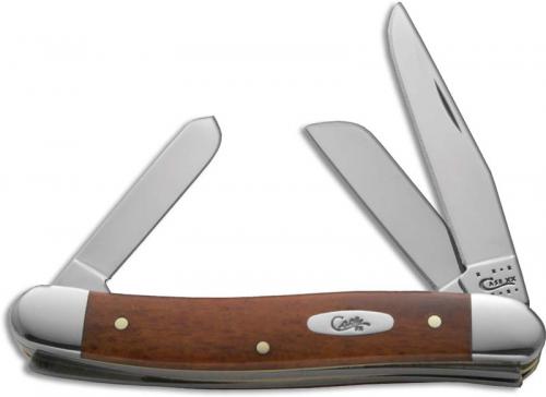 Case Knives: Case Smooth Chestnut Bone Medium Stockman Knife, CA-28701