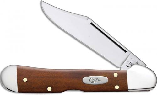 Case Mini CopperLock Knife, Smooth Chestnut Bone, CA-28704