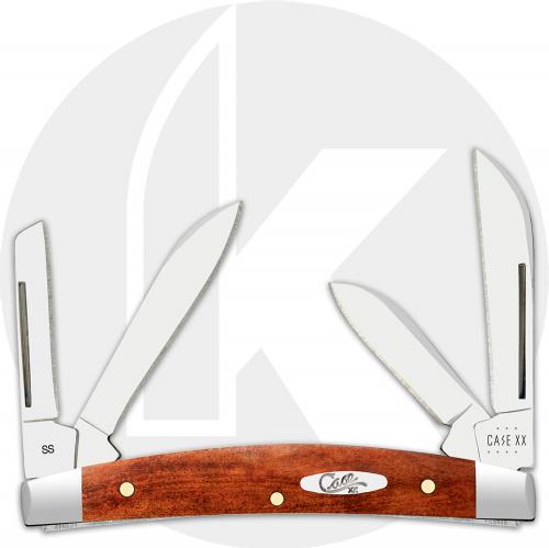 Case Small Congress 28911 Knife - Smooth Chestnut Bone - 6468SS