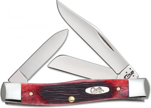 Case Medium Stockman Knife, Barnboard Crimson Bone, CA-29141