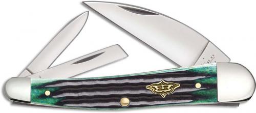 Case Seahorse Whittler 30950 Knife Hunter Green Bone 6355WHSS