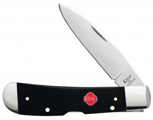 Case Tribal Lock Knife 31276 Smooth Black Synthetic TB212010LSS