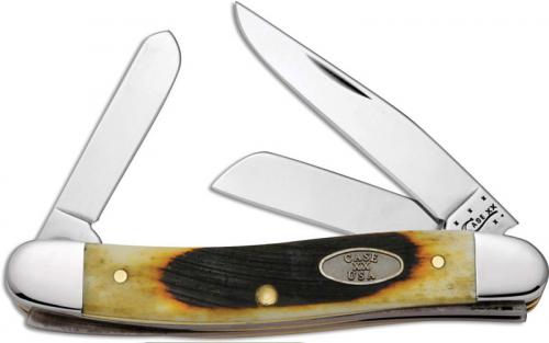 Case Medium Stockman Knife, Sawcut Antique Bone, CA-31747