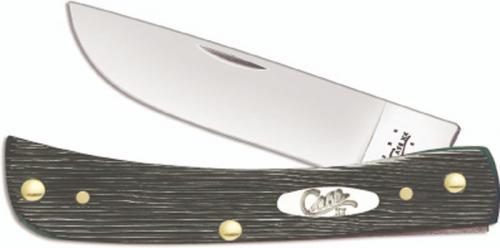 Case Sod Buster Jr Knife, Hunter Green Bone, CA-32118