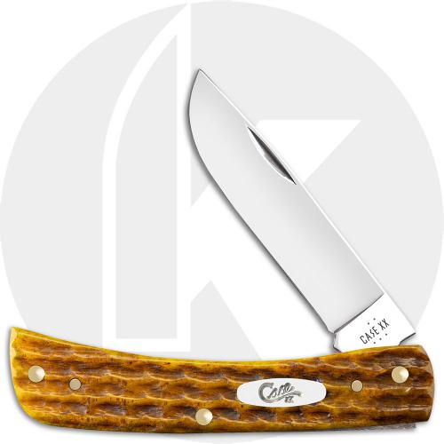 Case Sod Buster Jr 32273 Knife - Heritage Jigged Honeycomb Bone - 6137SS
