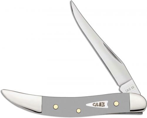 Case Small Texas Toothpick Knife 32596 Gray Synthetic 410096SS