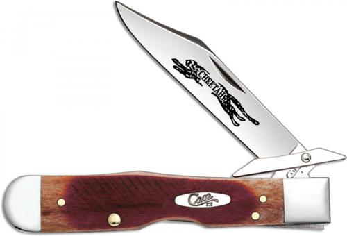 Case Cheetah Knife, Sawcut Caramel Bone, CA-33982