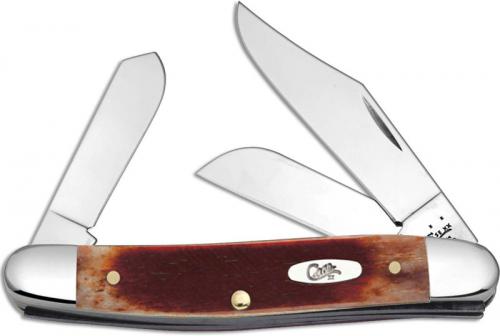 Case Stockman Knife, Sawcut Caramel Bone, CA-33983
