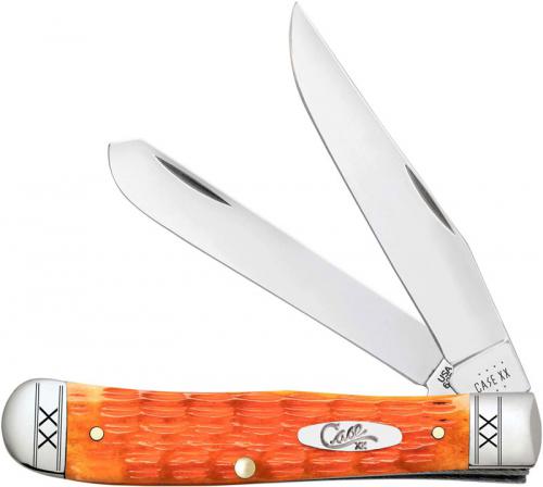 Case Trapper Knife 35810 - Cayenne Bone - 6254SS