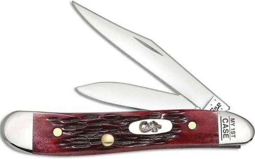 Case My First Case Knife, Old Red Bone Peanut, CA-3693