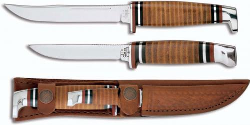 Case Knives Case Hunting Knife, Twin Finn Two Knife Set, CA-372