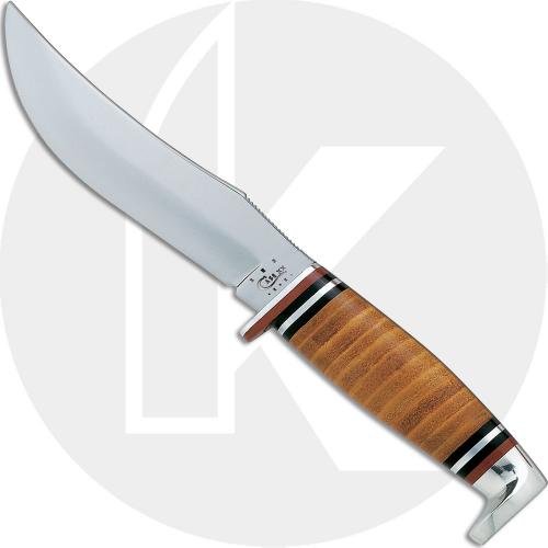 Case Hunting Knife, 5 Inch Skinner, Leather Handle, CA-384