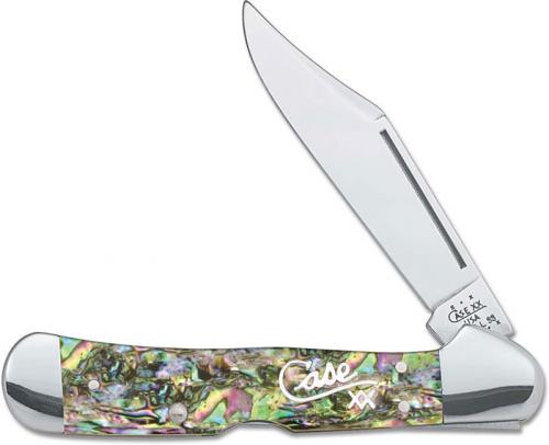 Case CopperLock Knife 03924 - Abalone - Silver Script - 81549LSS - Discontinued - BNIB